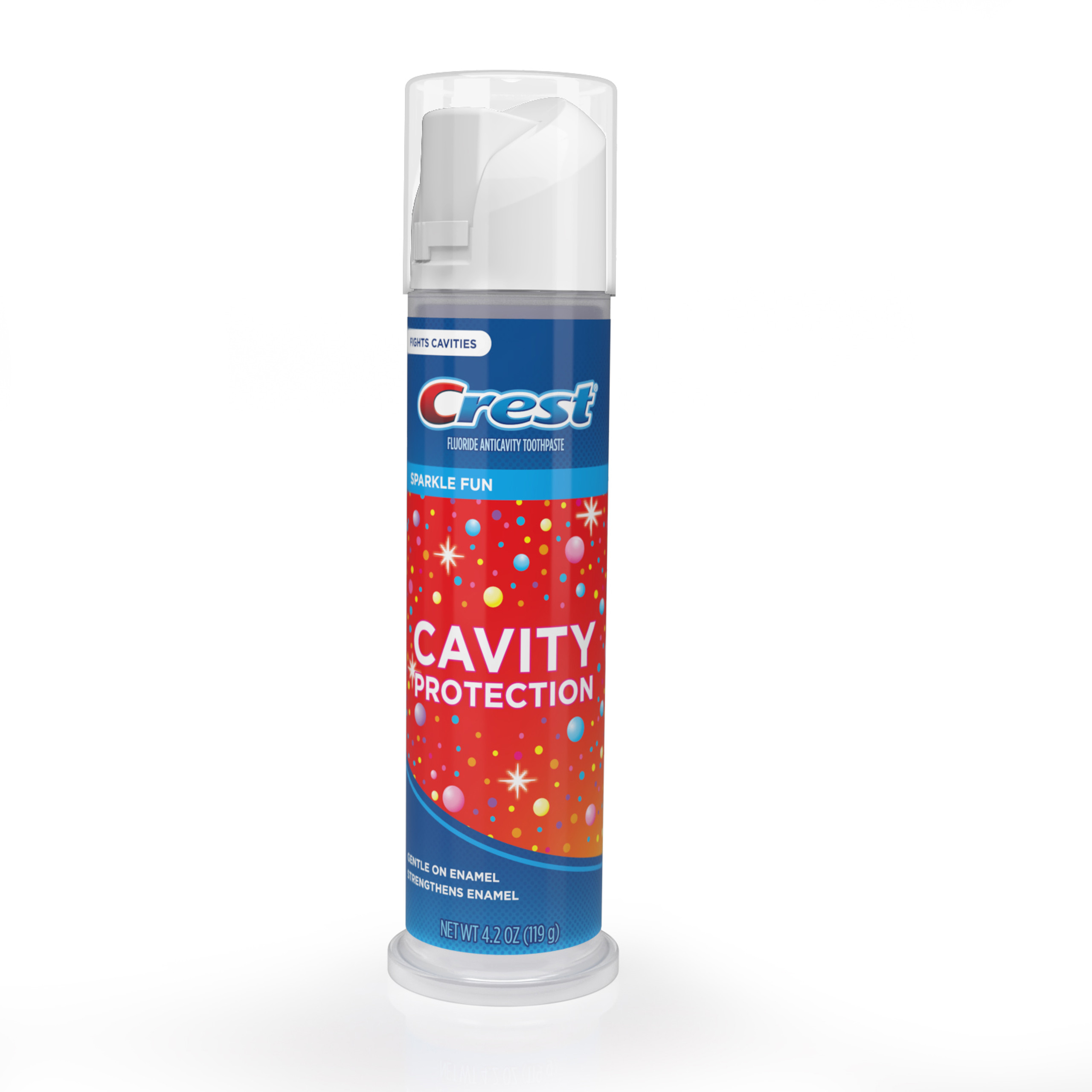 Kid s cavity protection sparkle fun toothpaste crest us