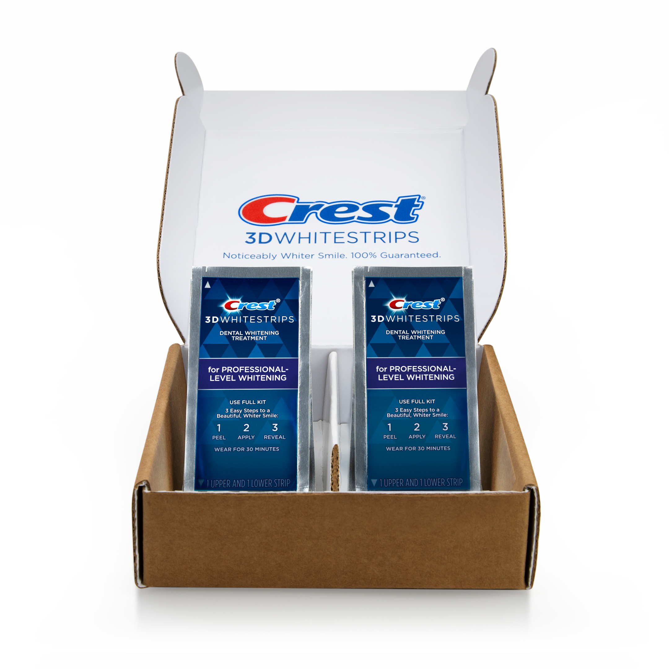 crest teeth whitening strips