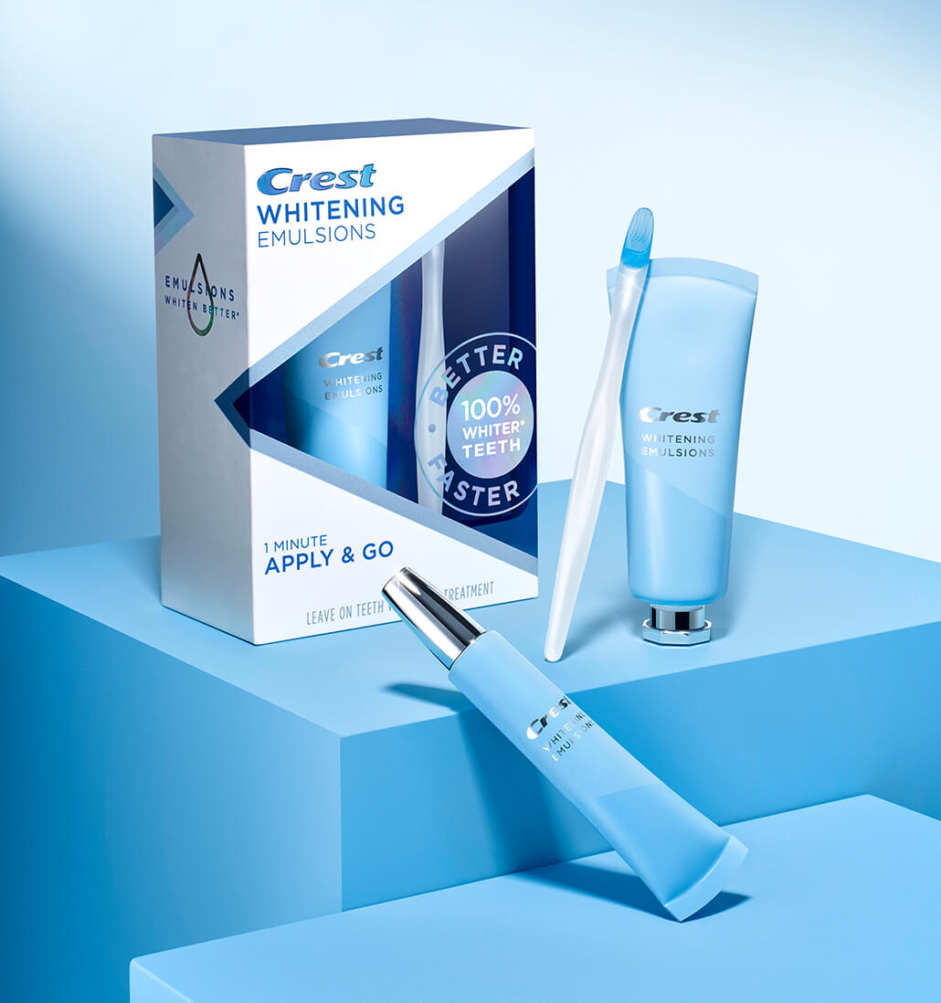 Crest Whitening Emulsions