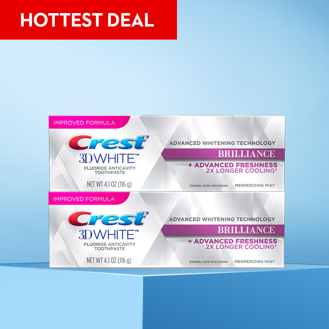 Crest 3D White Brilliance Mesmerizing Mint Toothpaste