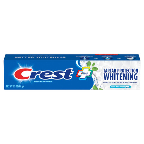 Crest Tartar Protection Toothpaste - Whitening Cool Mint, 5.7 oz