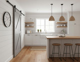 How to Match Barn Door Finishes & Hardware to Your Home's Aesthetic