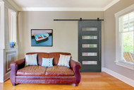 Door & Hardware Spotlight: Beverly Modern Barn Door + Metro Barn Door Pull Handle 