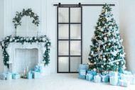 Pantry and Kitchen Barn Doors for Holiday Hosting