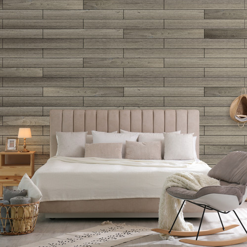 Weathered Brown Wall Plank