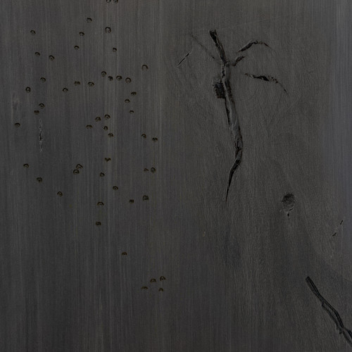 Willow Grey Distressed Finish Sample