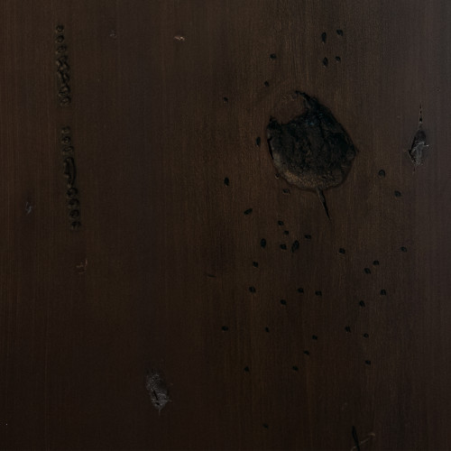 Burnt Umber Distressed Finish Sample