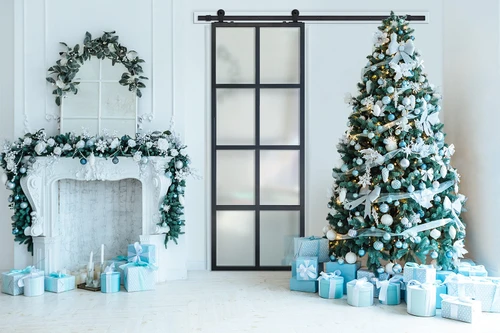 Pantry and Kitchen Barn Doors for Holiday Hosting