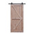 barncraft z two panel barn door unfinished with hardware