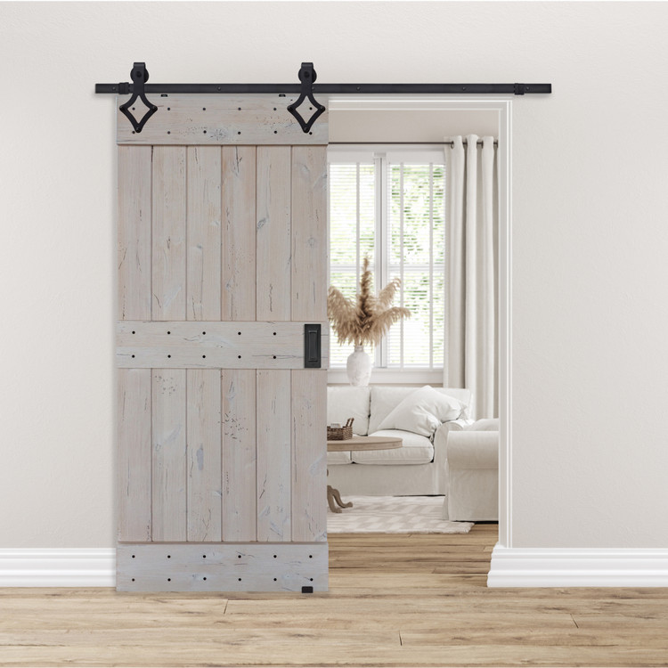 Vertical Iron Plank Barn Door Barndoorz Com