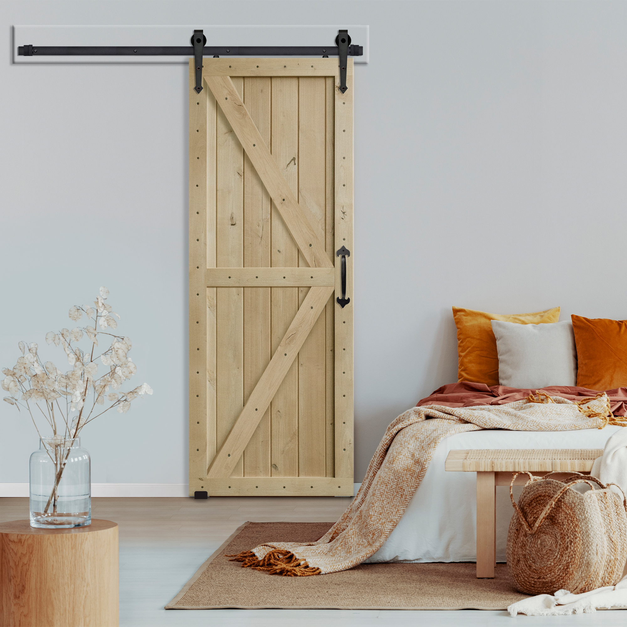 Double Z Two Panel Barn Door