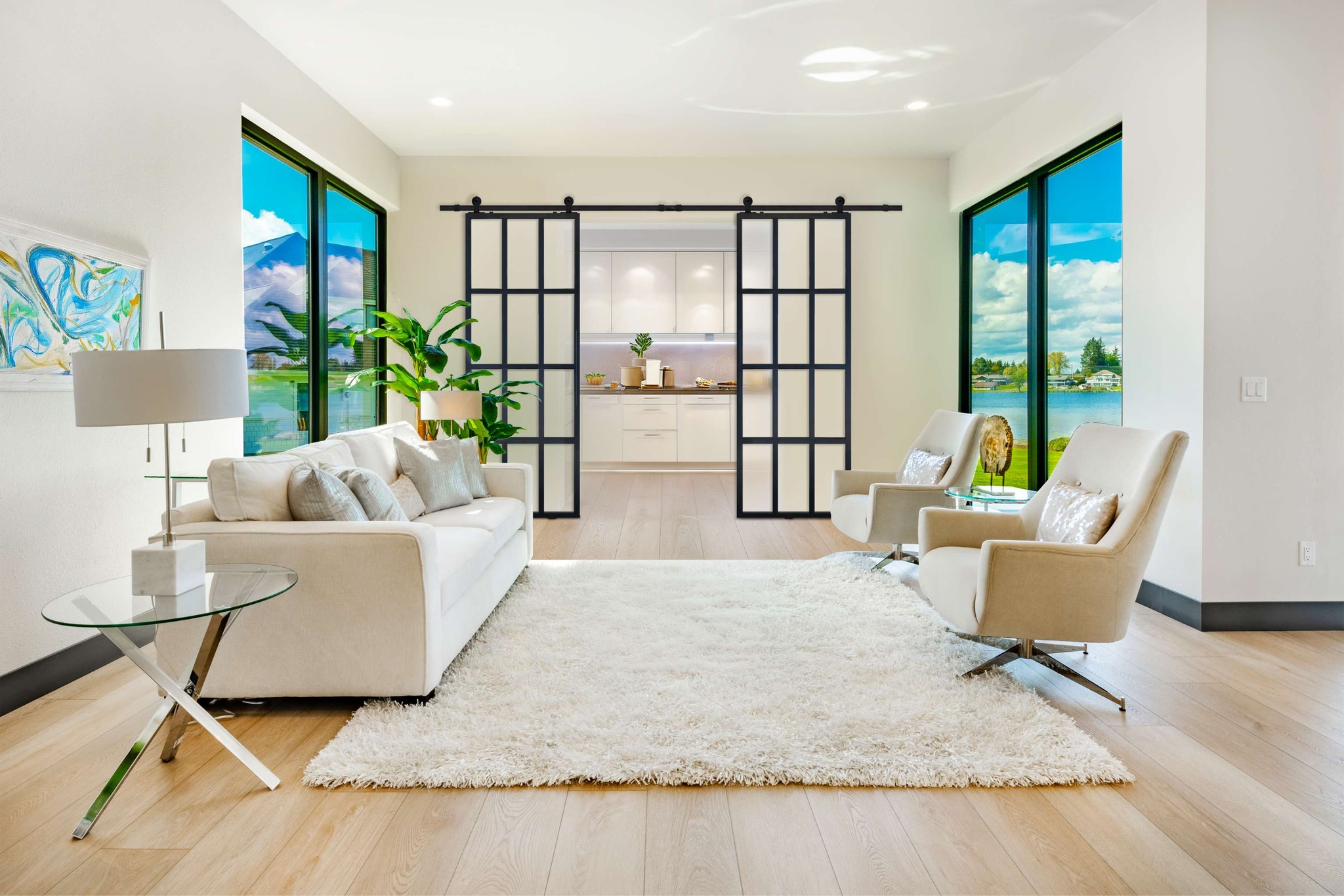 Double Barn Doors The Interior Design Trend of 2024