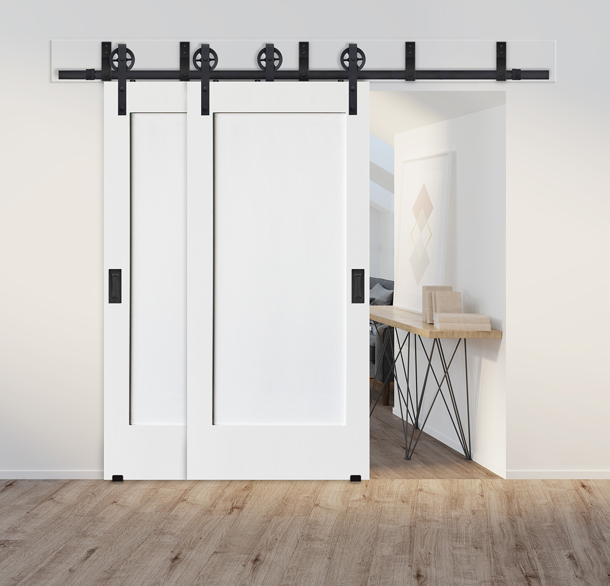 The Pros & Cons for Bypass Barn Doors - BarnDoorz.com