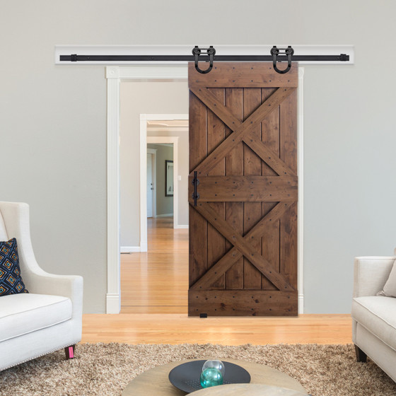 Double Barn Door Double Sliding Barn Doors 