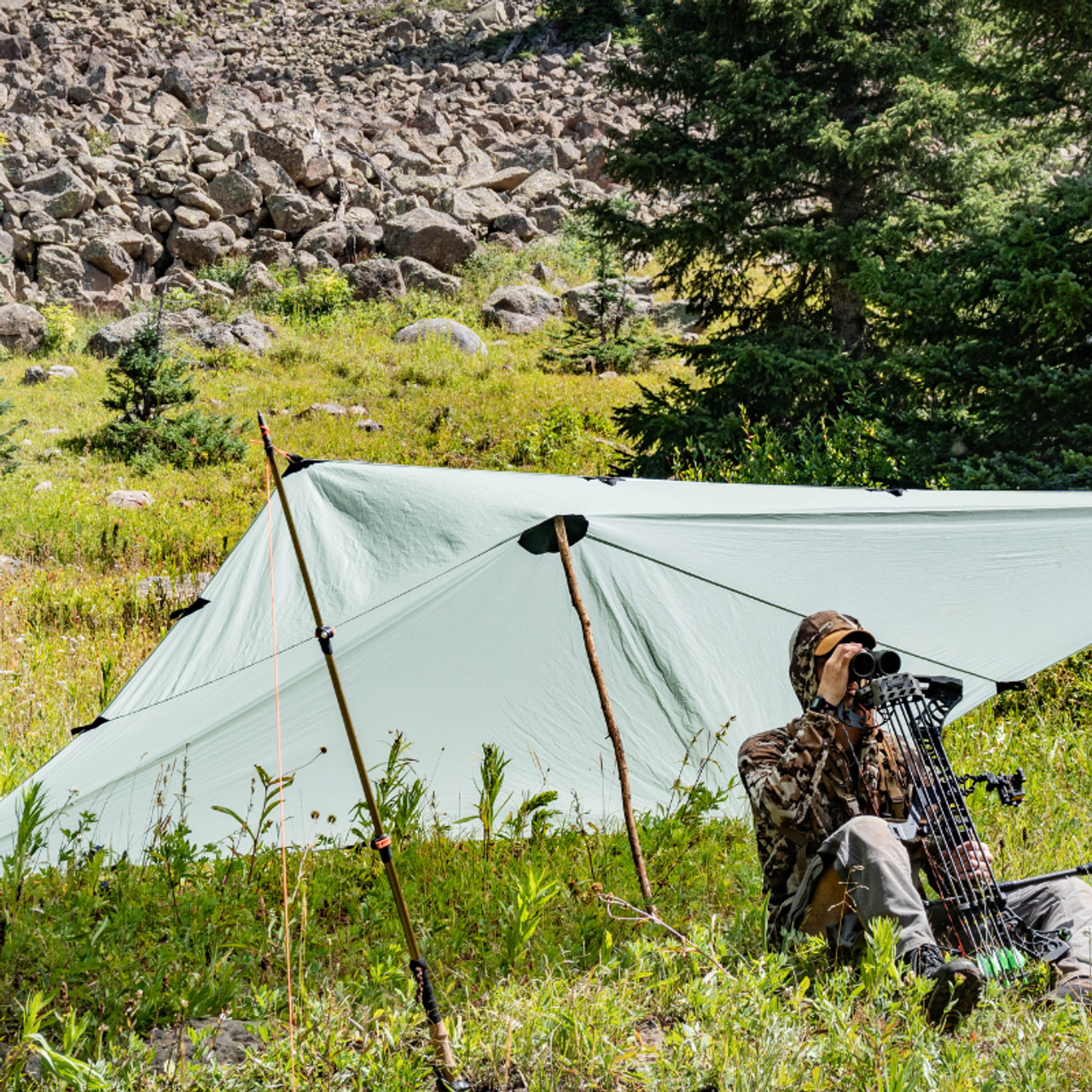 冨*仁様 SEEK OUTSIDE ダイアモンドシェルタータープ DST オリー DST Backpacking Tarp
