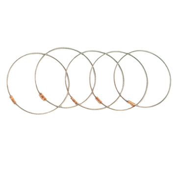 3 1/8 inch pipe rings included 