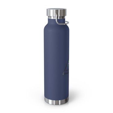 Topo Logo Copper Insulated Bottle, 22oz