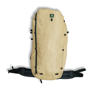 tan colored Wetlands backpack on a white backgrounf