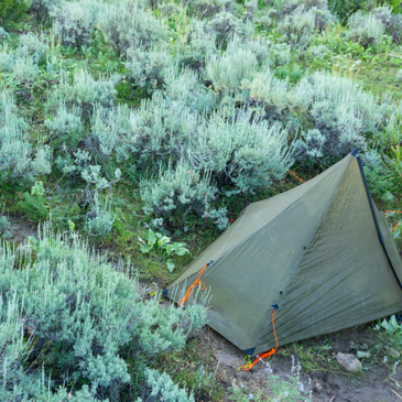 Brightwater 1 person Tent in Mountains