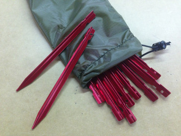 Aluminum Tent Stakes (Standard Stakes)