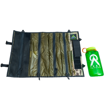 Xl Flat roll  next to nalgene