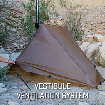 hunter opens rear vestibule vent for added ventilation 
