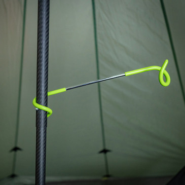 pole drying hook on pole