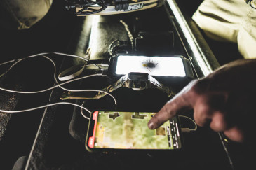 Last light power bank in use