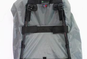 cross stay attached to the frame of a Seek Outside backpack 