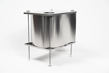 titanium foil sides and hardware convert a standard stove to a uturn stove 