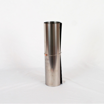 .005" thick titanium roll up stove pipe for U-Turn stoves