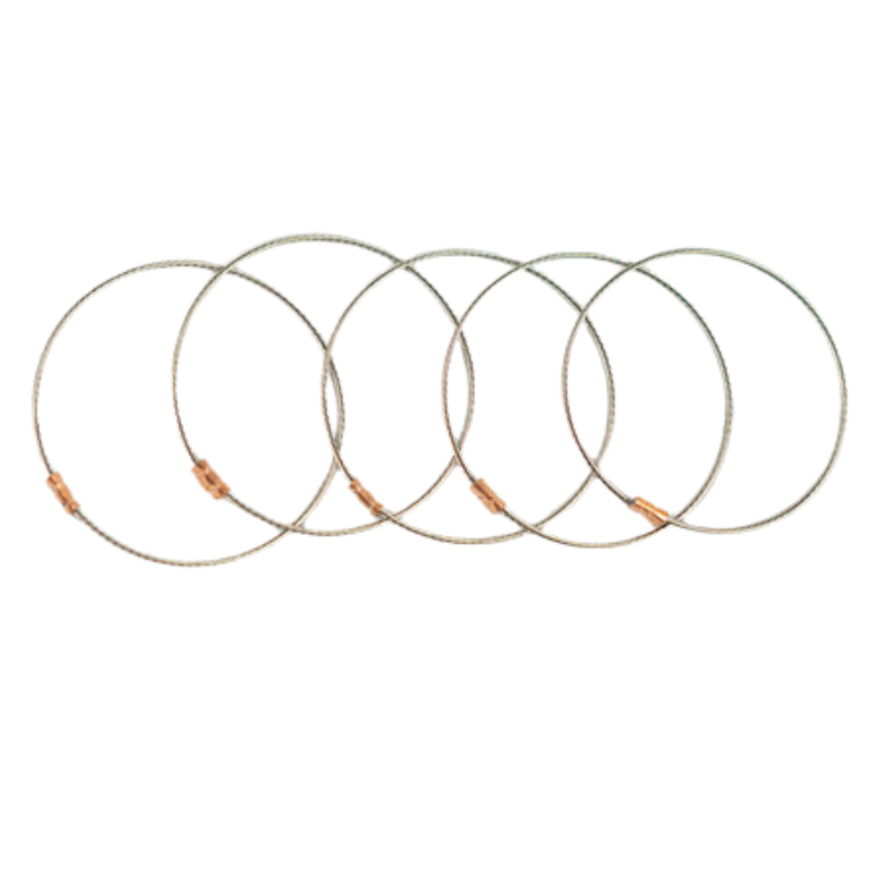 3 1/8 inch pipe rings included