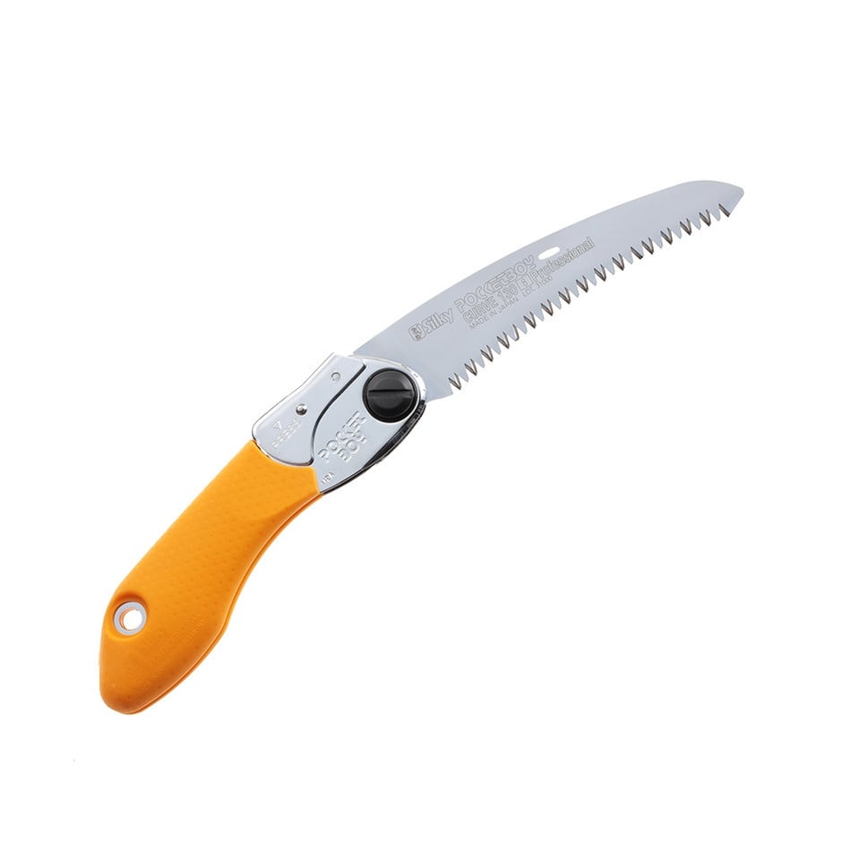 5 inch curved blade on a Silky Pocket Boy folding saw