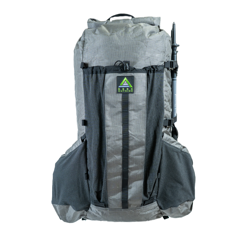 front view of a Gila backpack on a white background