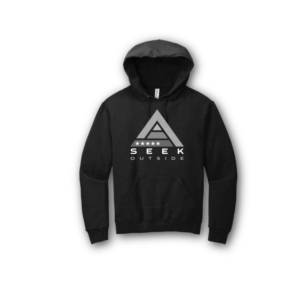 Black Seek Outside Hoodie