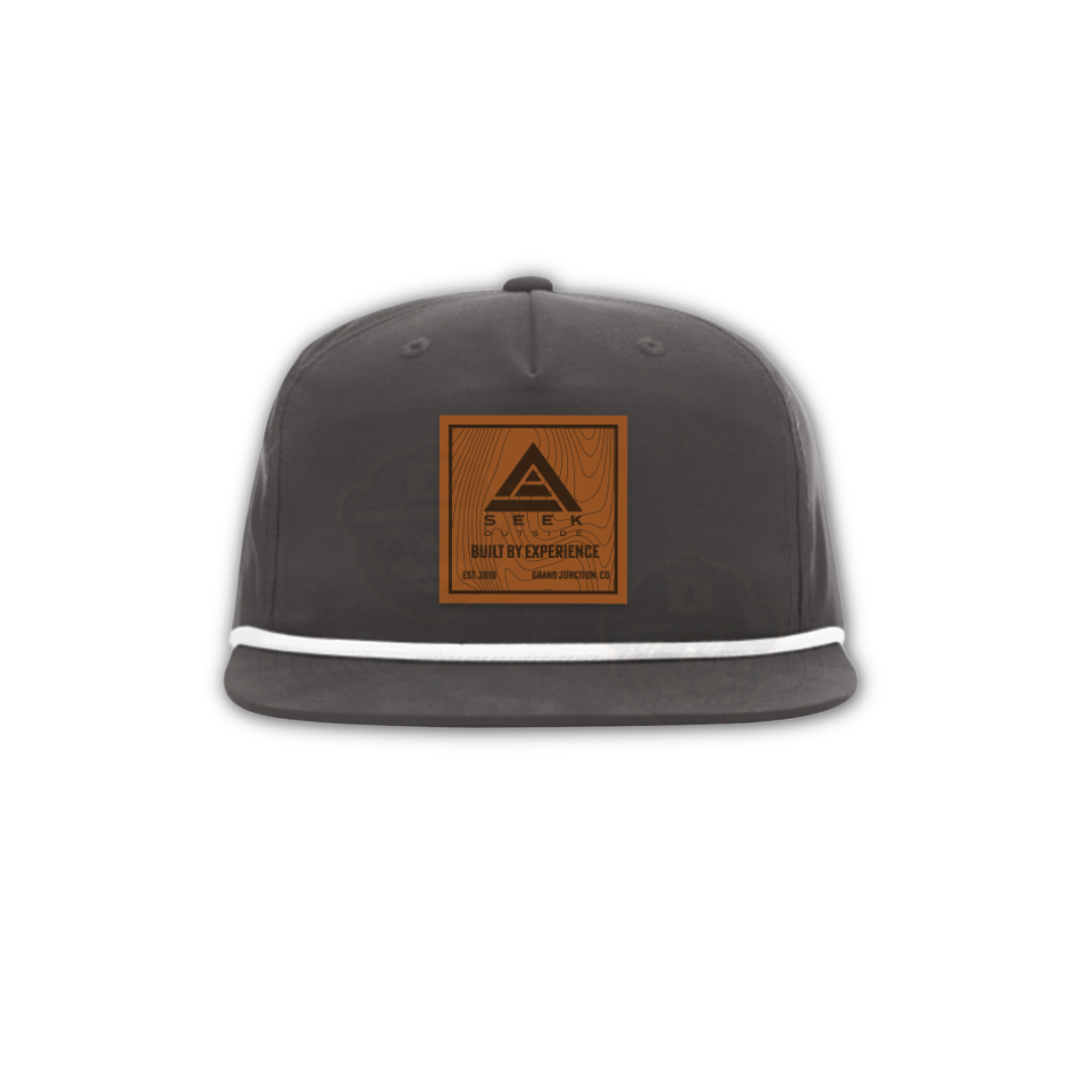 Grey colored Seek Outside hat With Patch