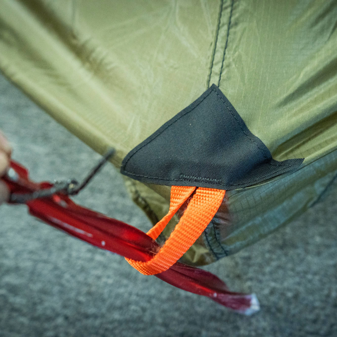 redcliff custom orange loops on a stake 