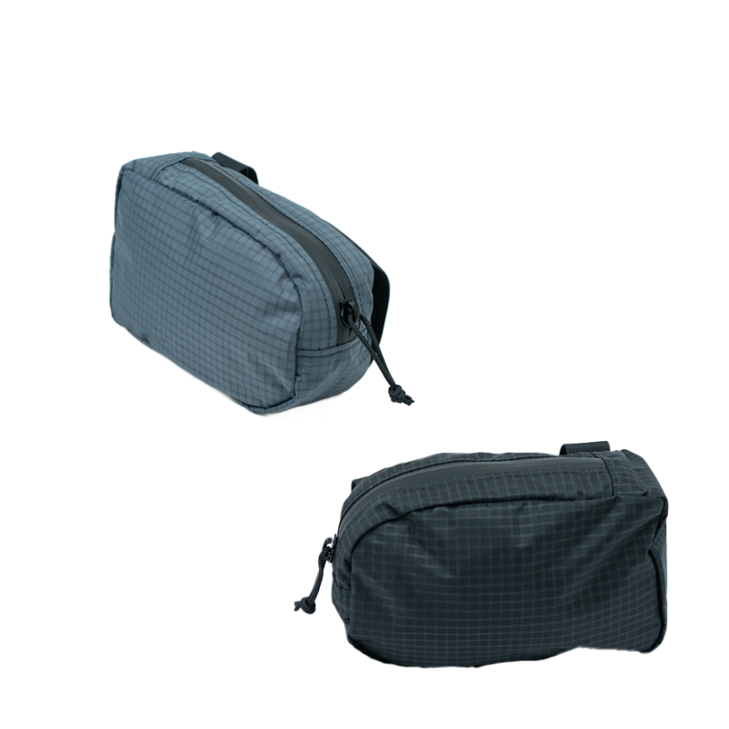 hipbelt pockets for backpack stock image