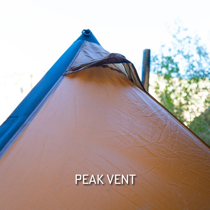 close up picture of a silex 2.0 peak vent