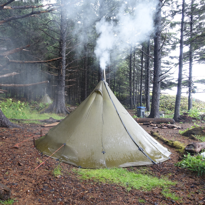 Six Man Tipi with Stove 