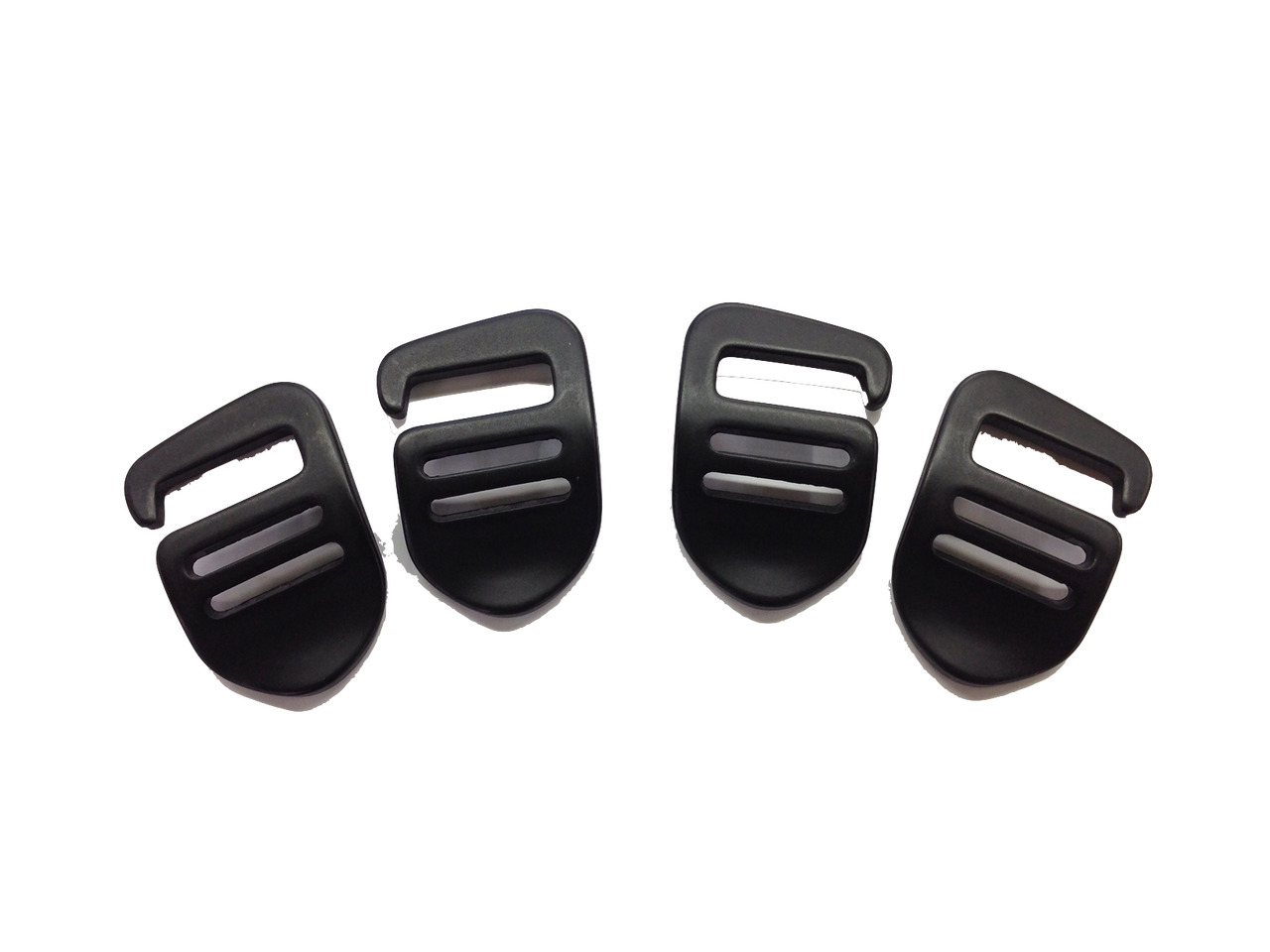 Bachelor Buckles, two right side and two left side
