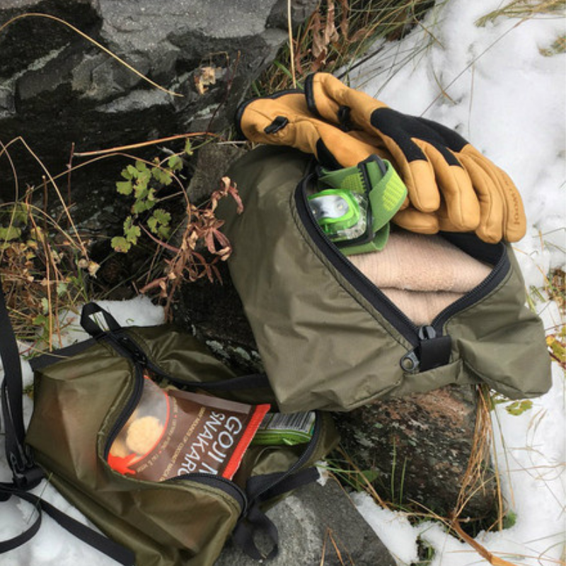 possibles pouch as part of a gear organizational system 