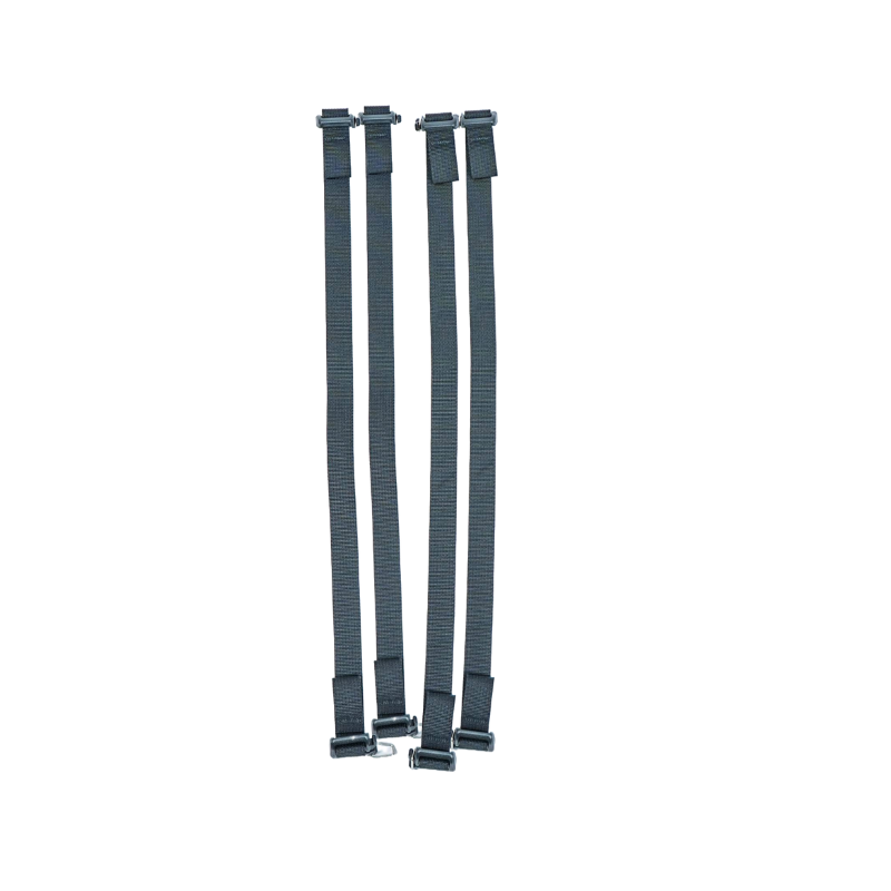 set of four 26" backpack gatekeeper compression straps
