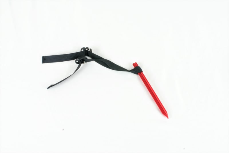 gatekeeper strap used as stake point