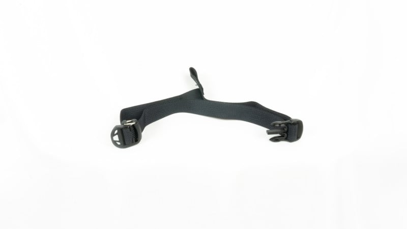a gatekeeper to side release strap on a white background