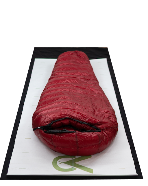 waterproof and lightweight ground sheet protects sleeping pad from dirt