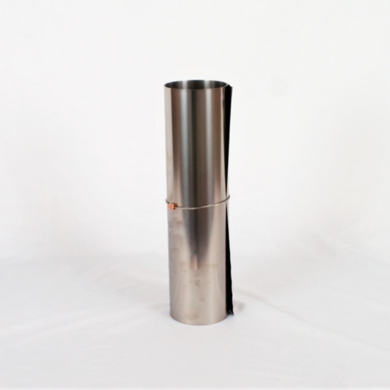 .005" thick titanium roll up stove pipe for U-Turn stoves