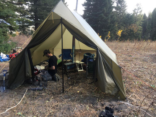 Courthouse - Olive Green, With Door Screens (Factory Blemished)