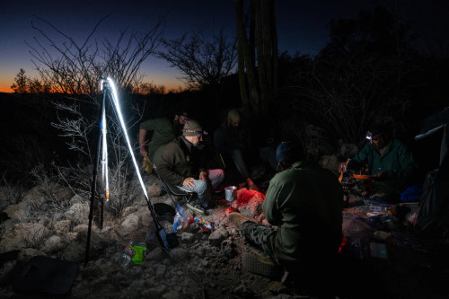 light rope used in the field