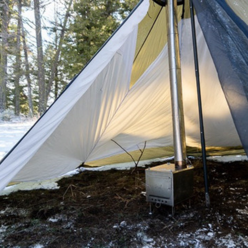 Cimarron liner creates a double wall condensation barrier inside tent